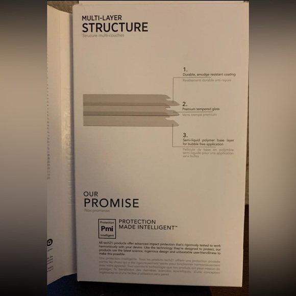 3/$30 Tech 21 Evo Glass Impact Resist Tough Screen Protector Cel iPhone 6 & 6s - Picture 9 of 12